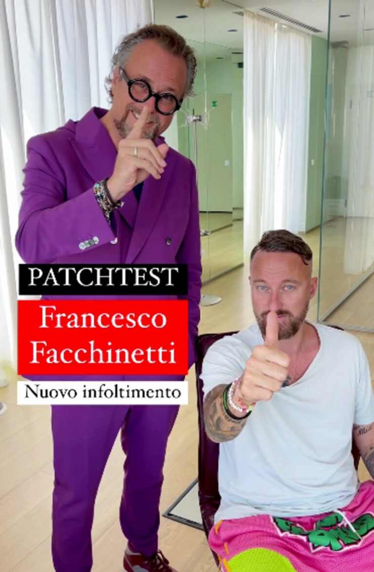 Francesco Facchinetti capelli