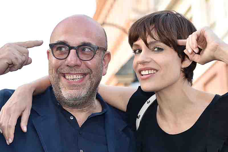 Paolo Virzì e Micaela Ramazzotti