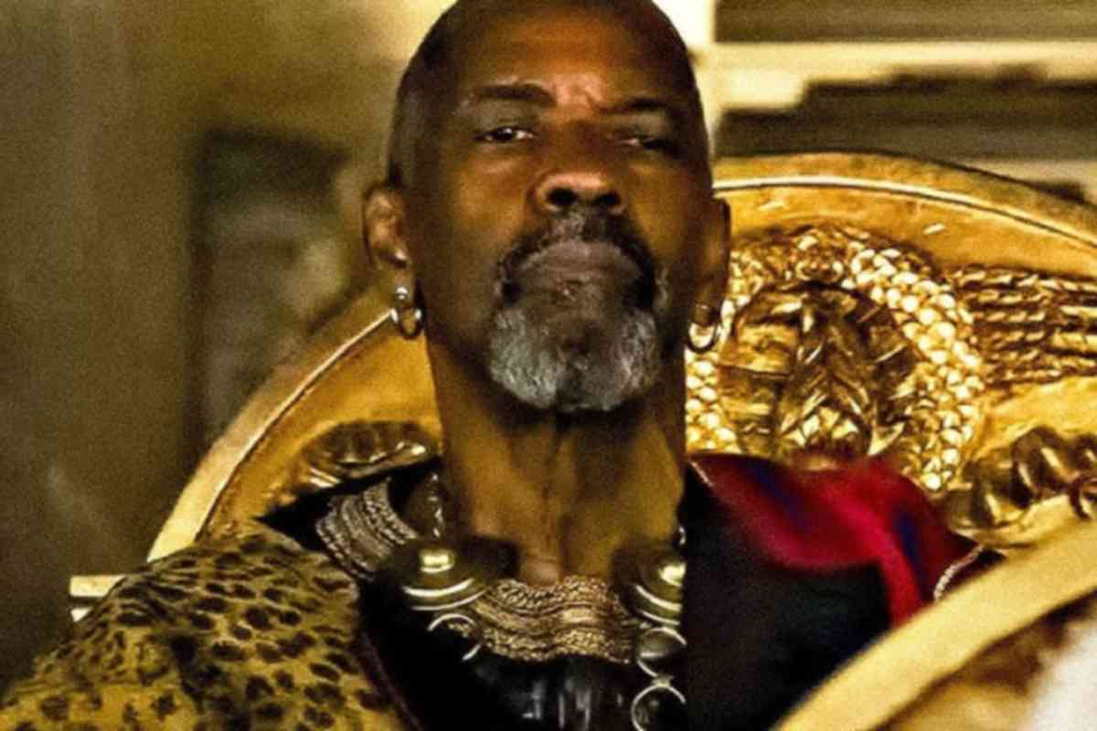 Denzel Washington e il bacio omosessuale tagliato ne Il Gladiatore 2