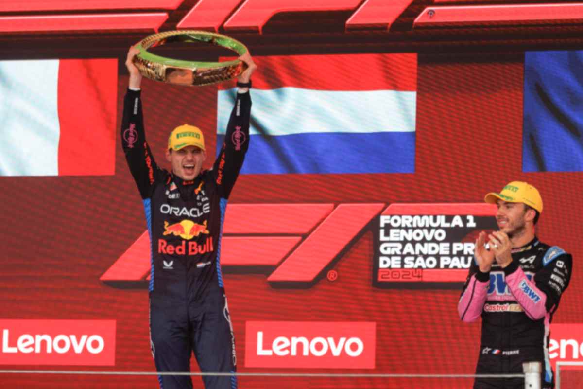 Verstappen celebra la vittoria in Brasile, ma c'è chi ha fatto meglio di lui