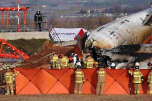 Corea del Sud disastro aereo